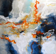 Como la lluvia de verano - UNA RADIOGRAFÍA DE MI MENTE ser, Pintura, Acrílico sobre lienzo
