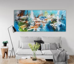 Nomads of the Rainforest, Painting, Acrylic on Canvas