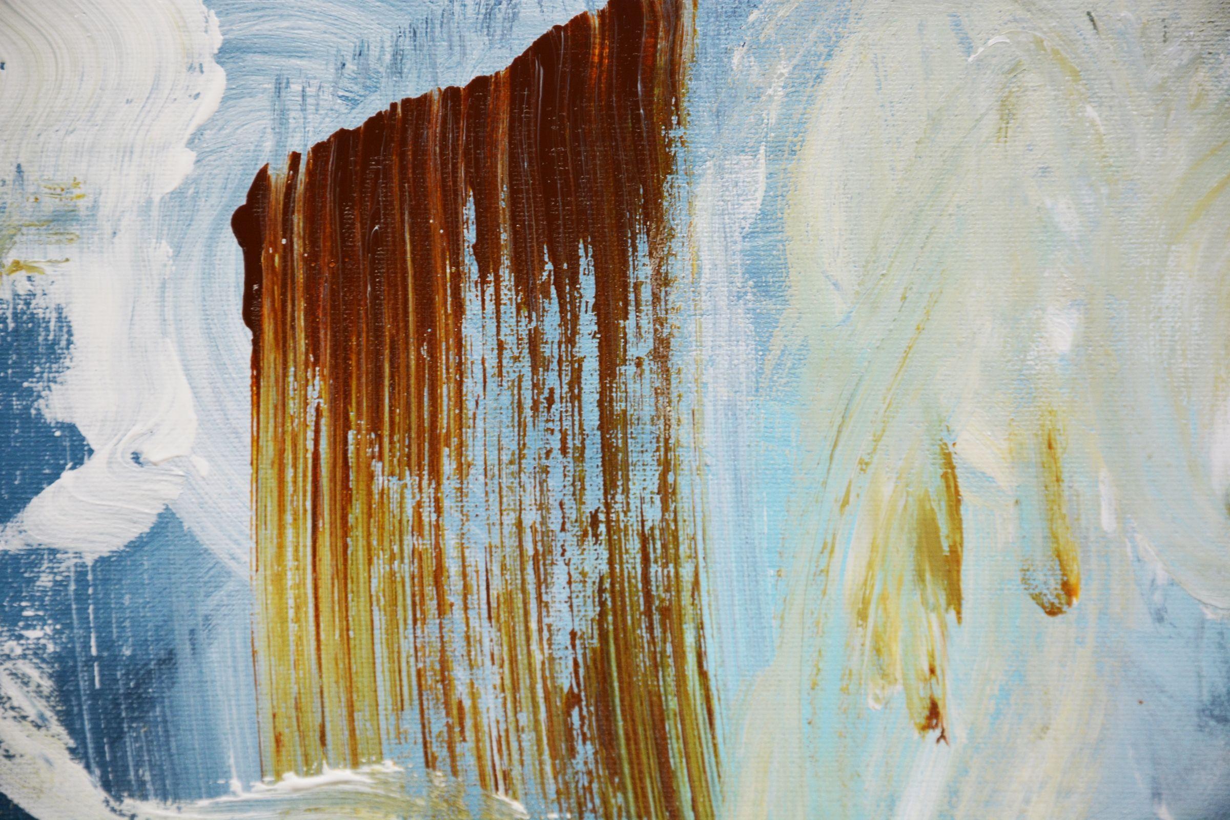 abstract art neutral colors