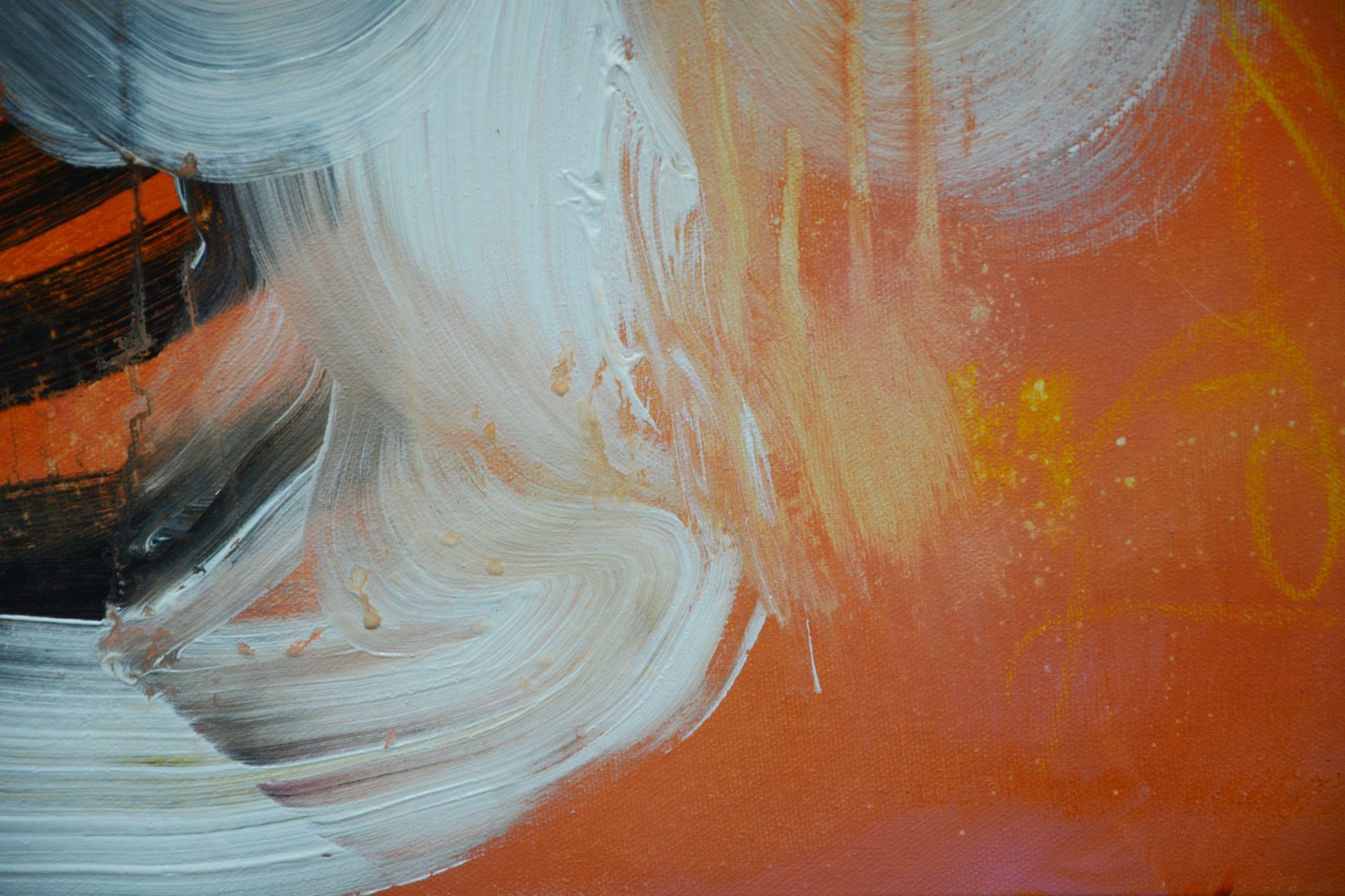 Sembra che io stia entrando nel mood rosa: amore, gentilezza e femminilità. O forse è solo l'umore dell'estate?  Questo quadro astratto dai colori vivaci è un dipinto originale realizzato con colori acrilici professionali su tela. Un ottimo spunto