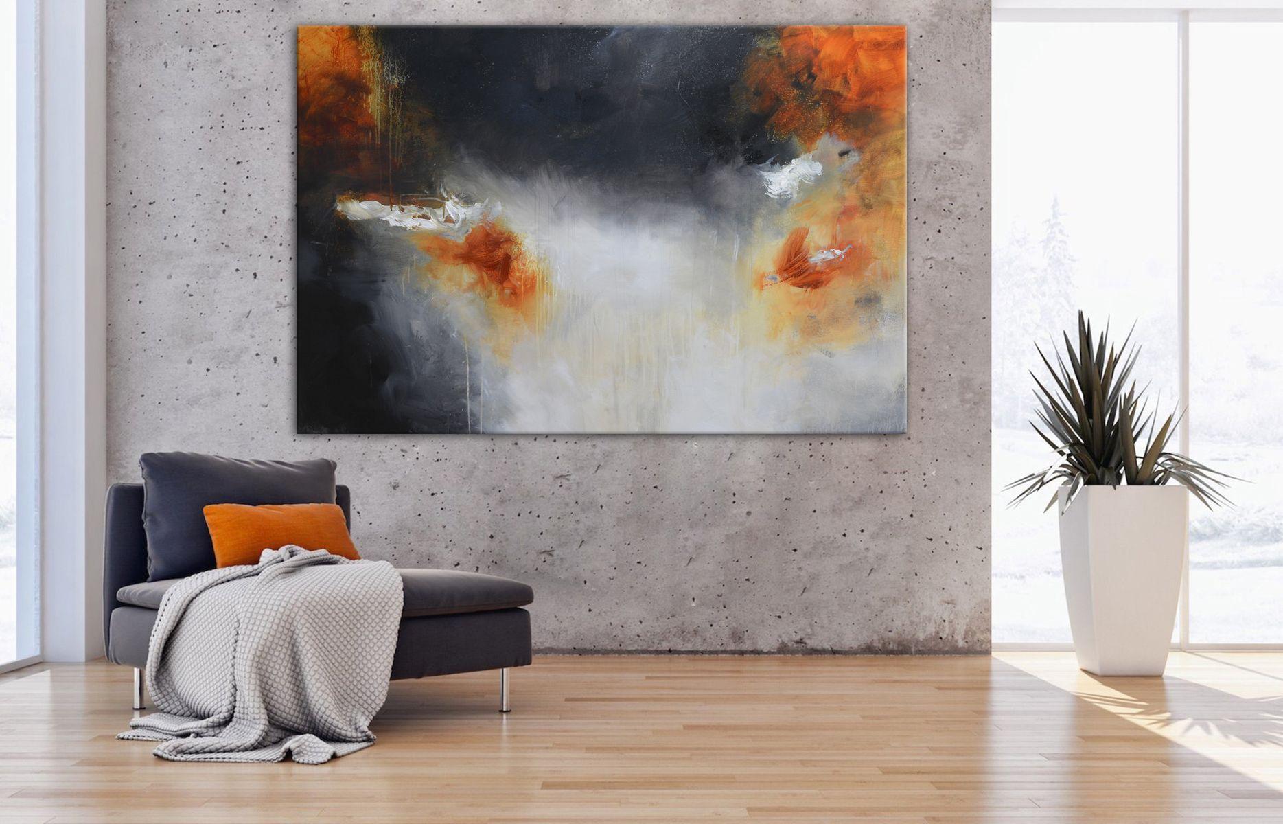 State of mind (Die wahren Farben der Liebe), Gemälde, Acryl auf Leinwand – Painting von Andrada Anghel