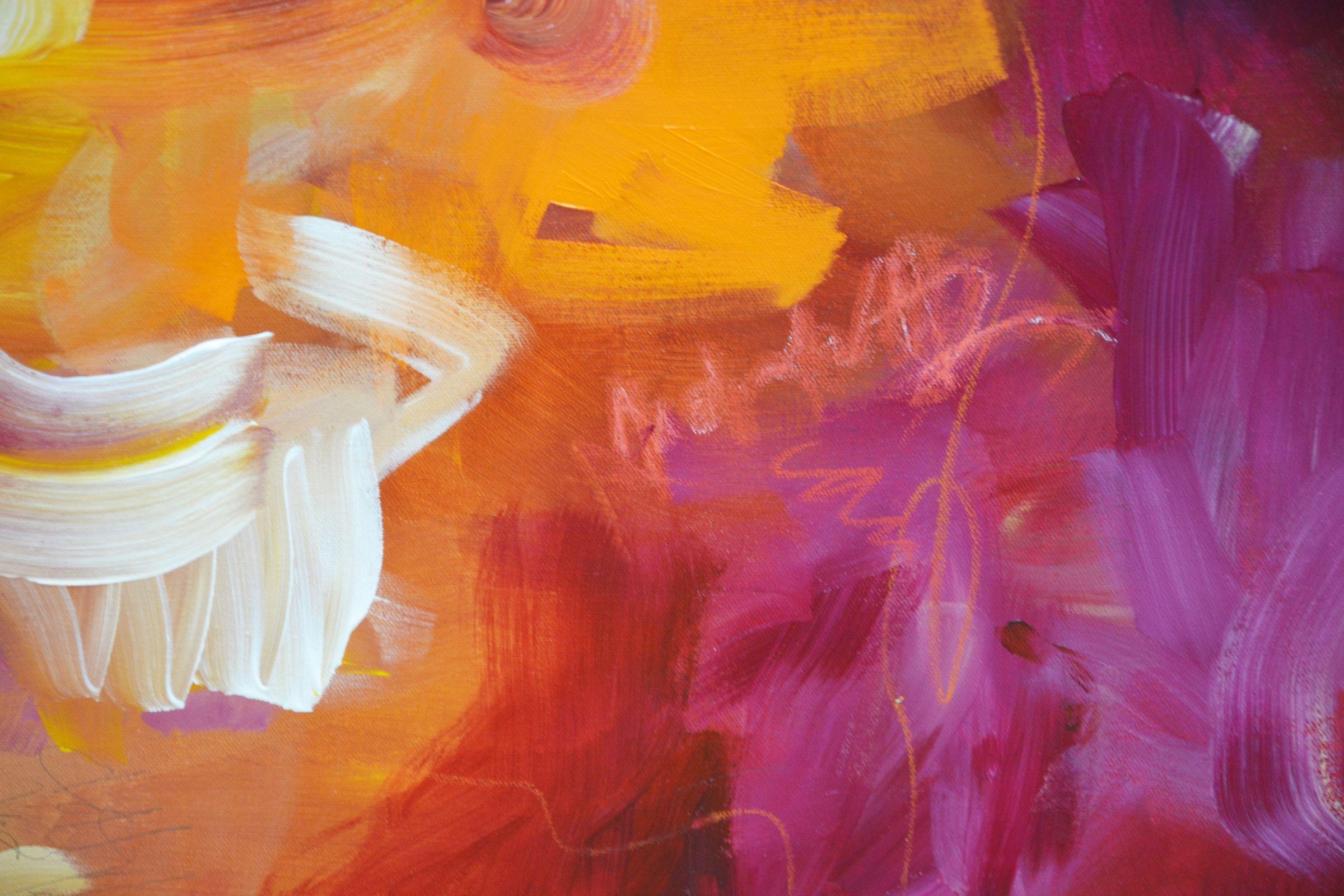 Rapsodia estiva, Pittura, Acrilico su tela in vendita 2