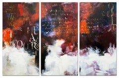 The birth of a poem, Painting, Acrylic on Canvas