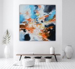 The clearest image of thoughts, Painting, Acrylic on Canvas