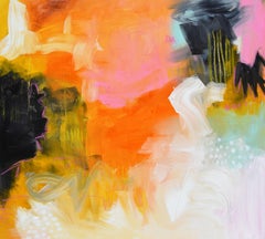 La psicologia del rosa, Pittura, Acrilico su tela