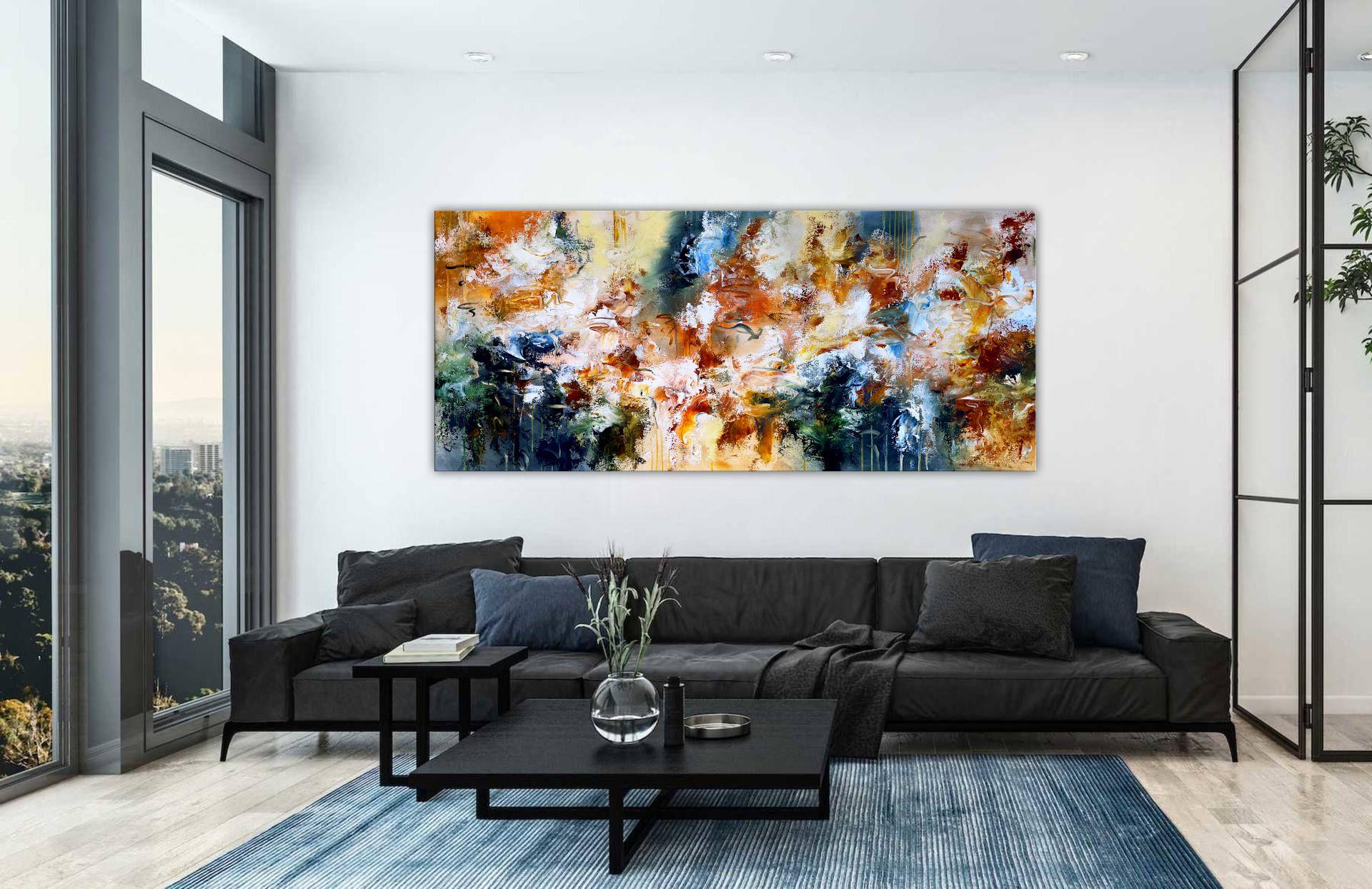 L'esplorazione finale, Pittura, Acrilico su tela - Painting Contemporaneo di Andrada Anghel