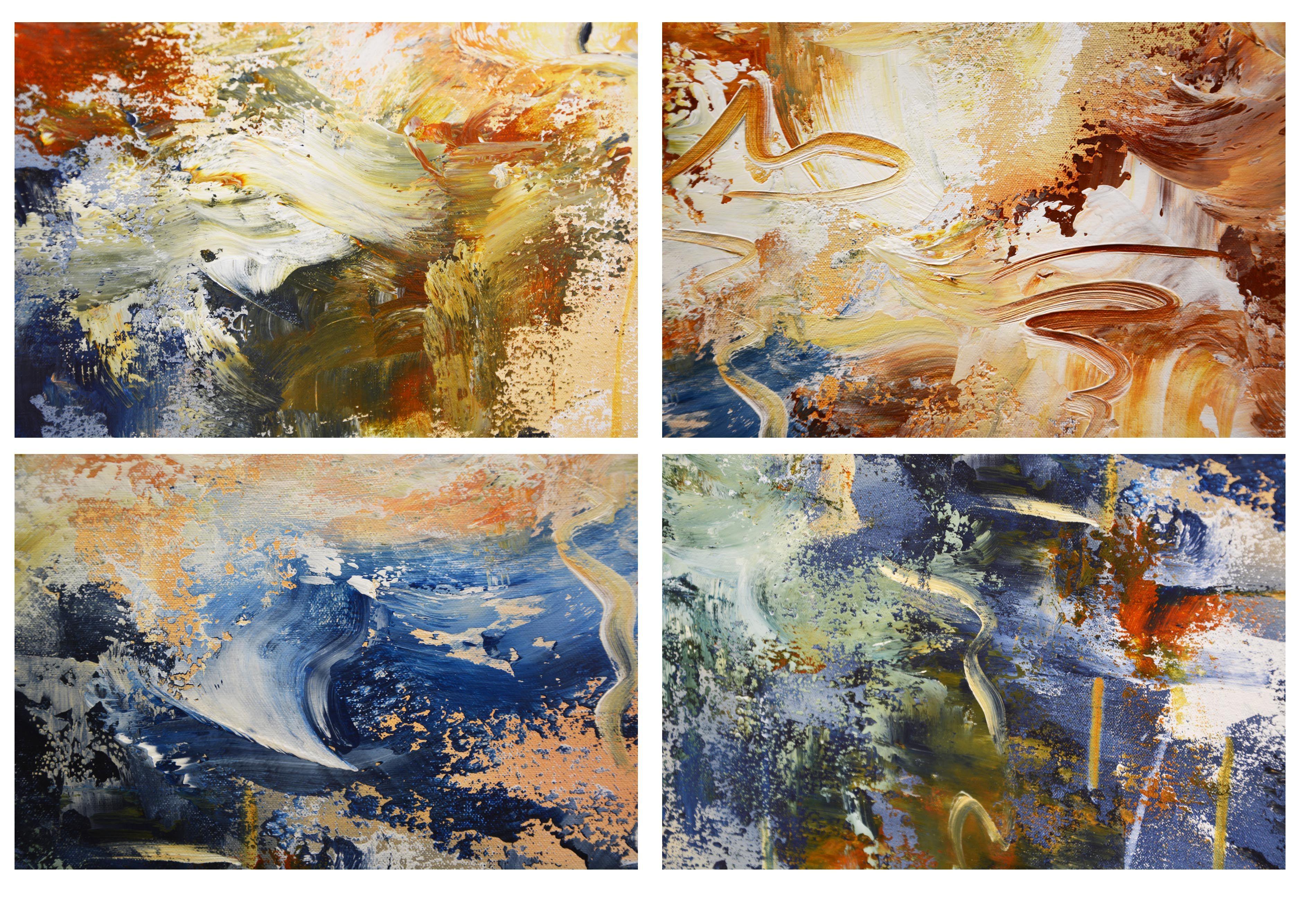 L'esplorazione finale, Pittura, Acrilico su tela in vendita 2