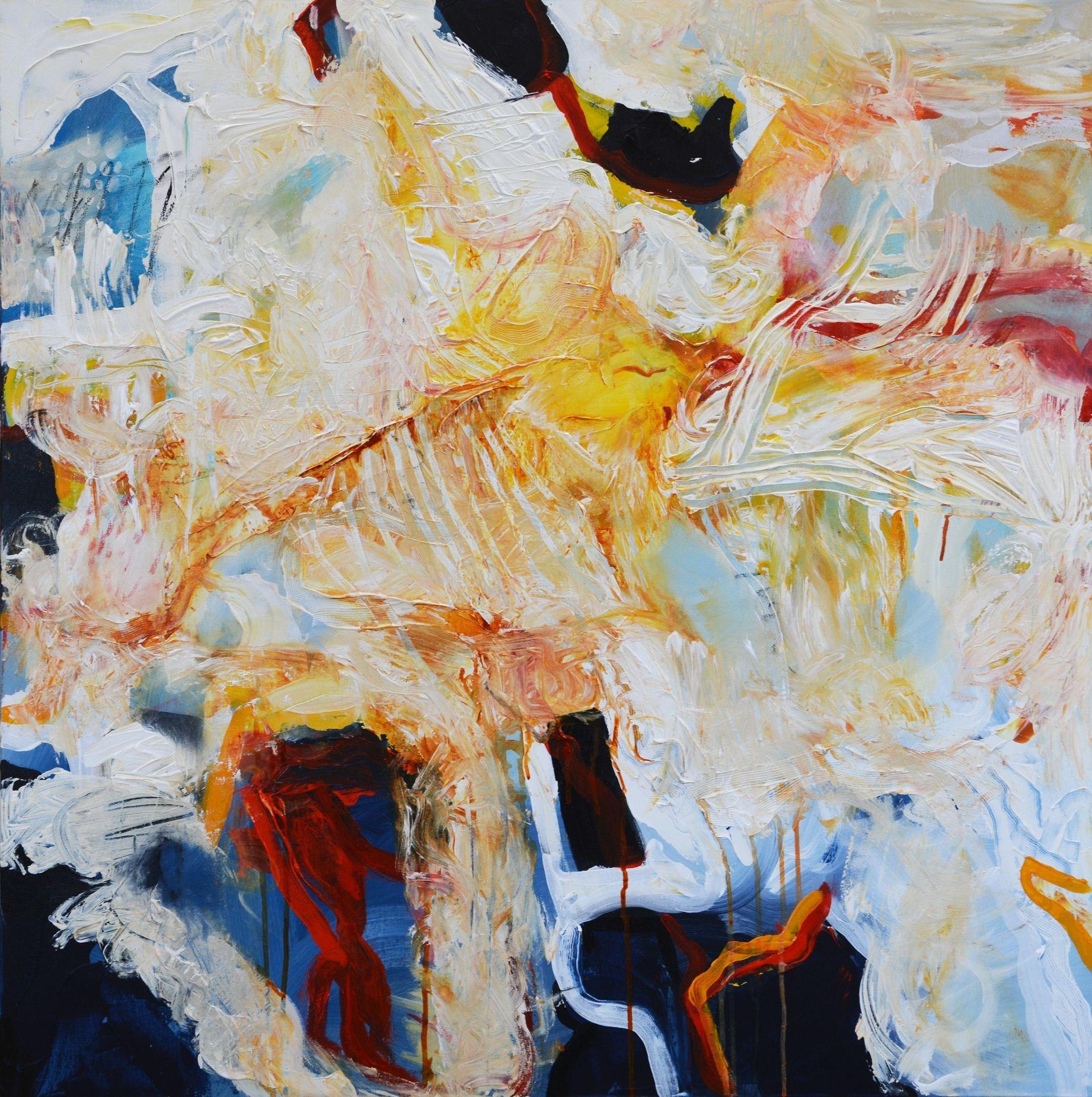 Abstract Painting de Andrada Anghel - Así es, Pintura, Acrílico sobre lienzo