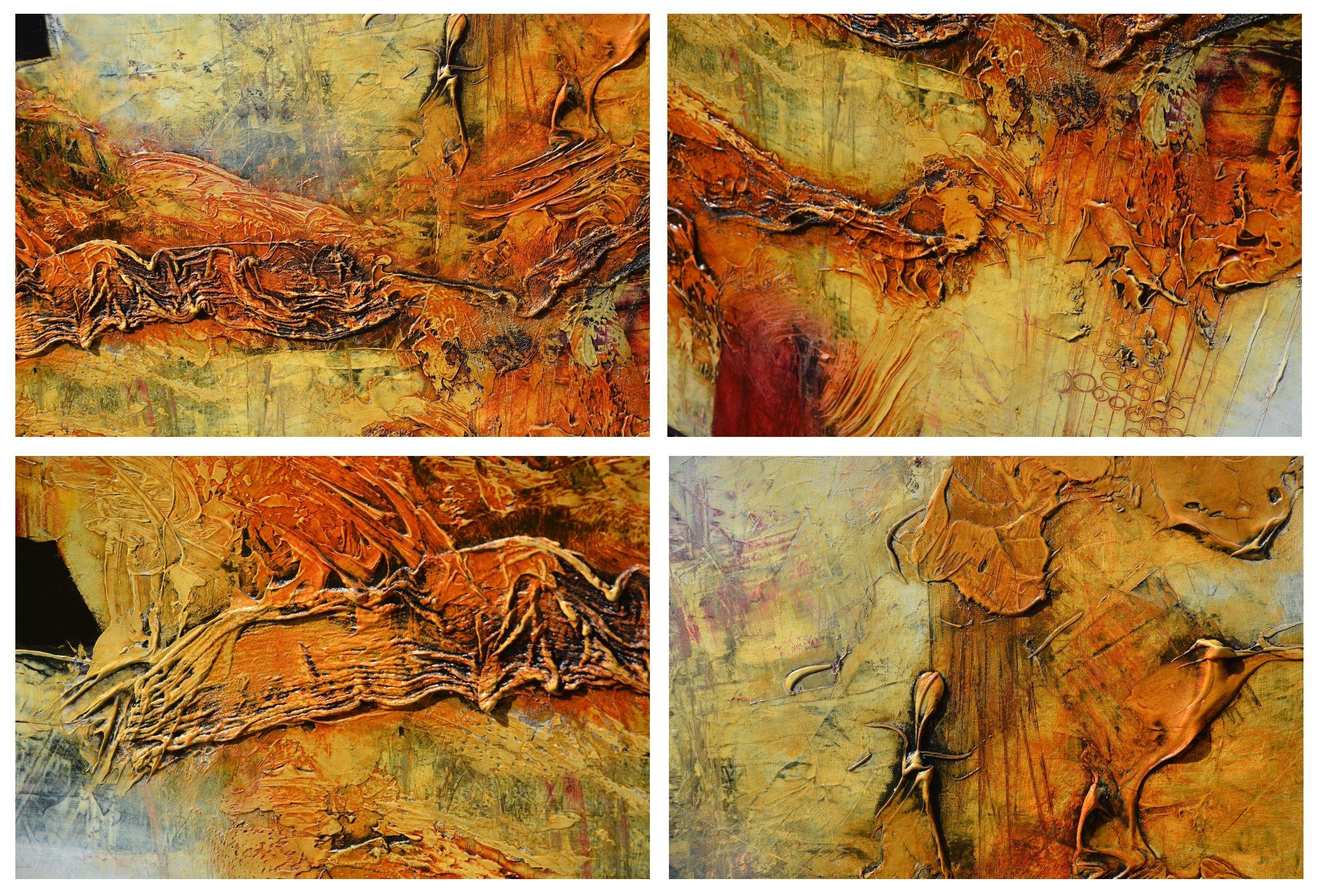Trascendenza, Pittura, Acrilico su tela - Painting di Andrada Anghel