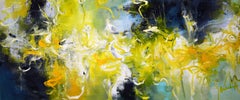 Yellow seagrass, Painting, Acrylic on Canvas