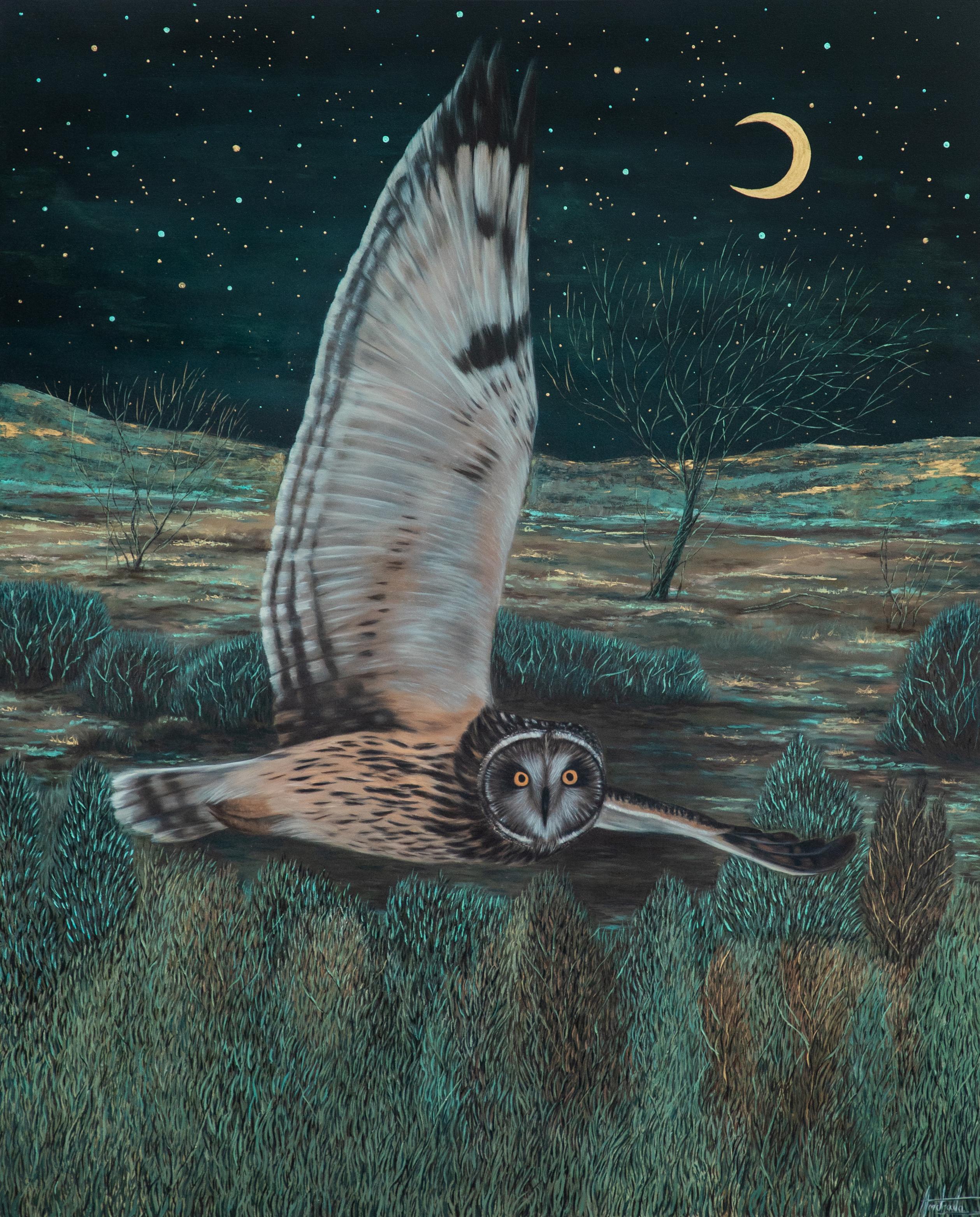 Spotted - Painting by Andrada Trapnell