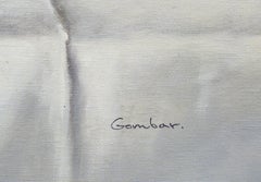 Fotorealistisches Ölgemälde von Andras Gombar, Stillleben