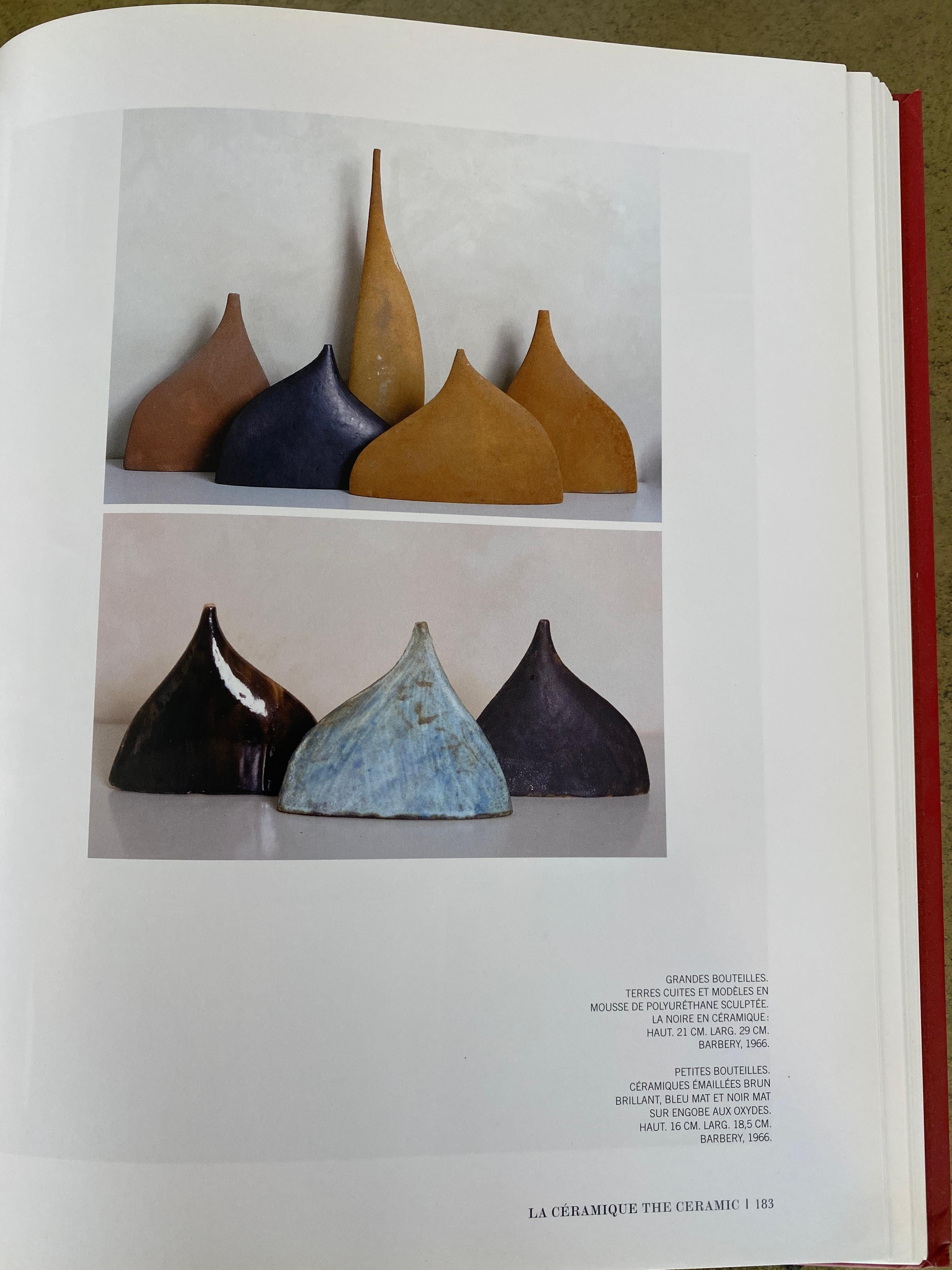 Französische skulpturale Keramikvase von Andre Aleth Masson im Angebot 12