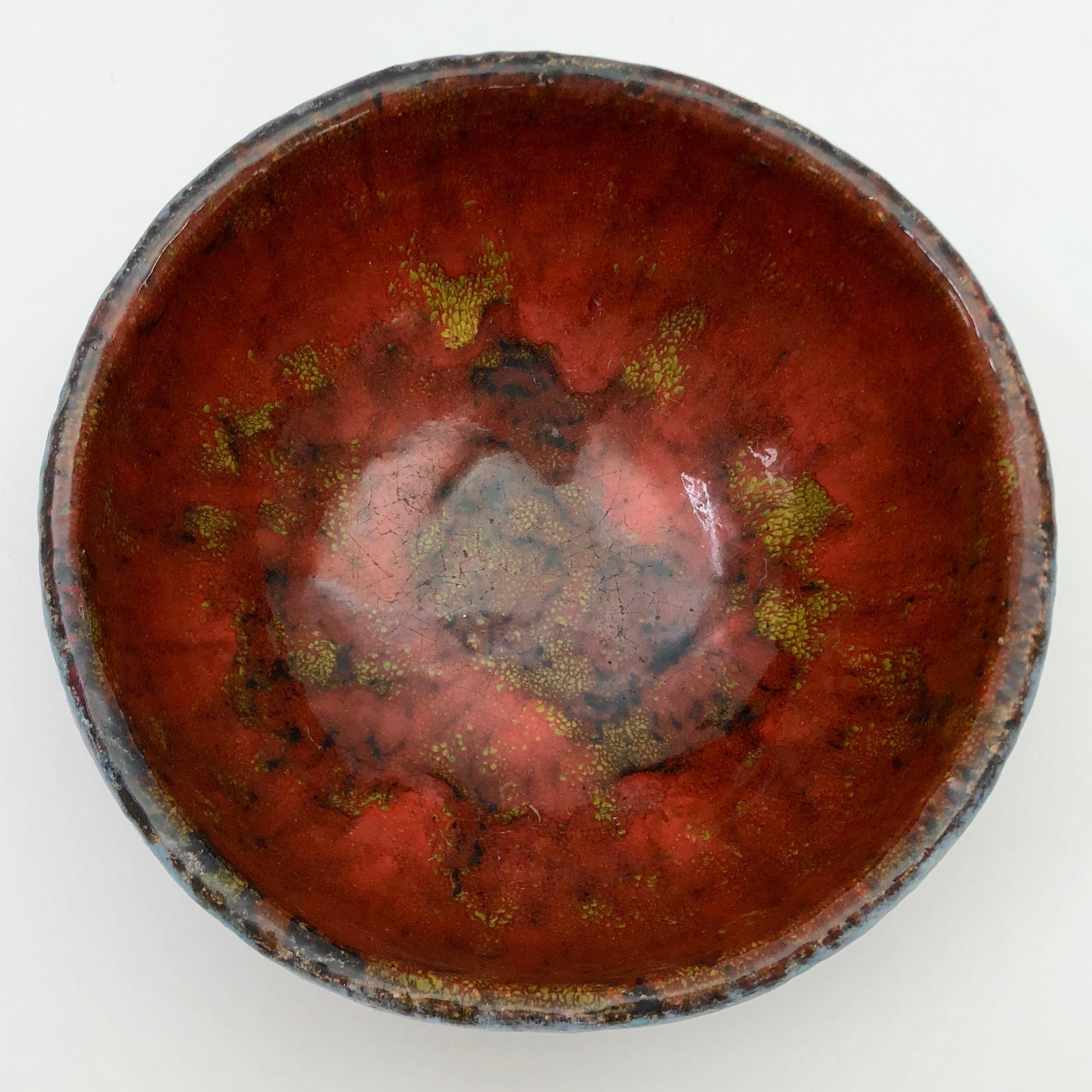 French Andre Aleth Masson, Modern Ceramic Bowl For Sale