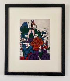 Andre Amstutz - 20th Century British Original Illustration - The Pantomime