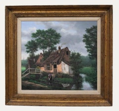 Andre Andreoli (1933-2001) - 20th Century Oil, Elbergen, Holland
