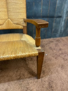 André ARBUS (1903-1969) im Stil eines neoklassizistischen Art-Déco-Sessels, 1940