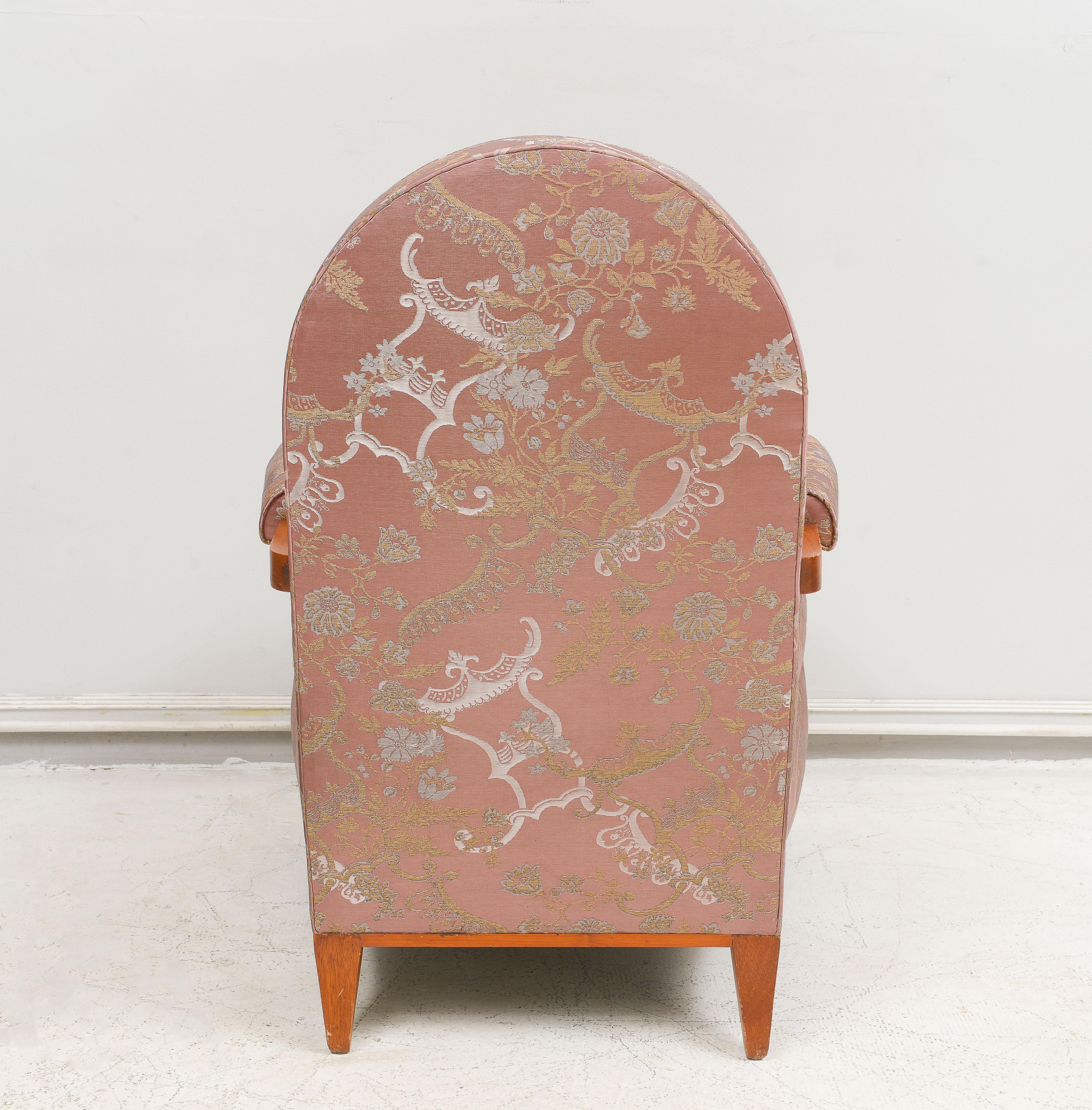 Mid-20th Century Andre Arbus Armchair For Sale