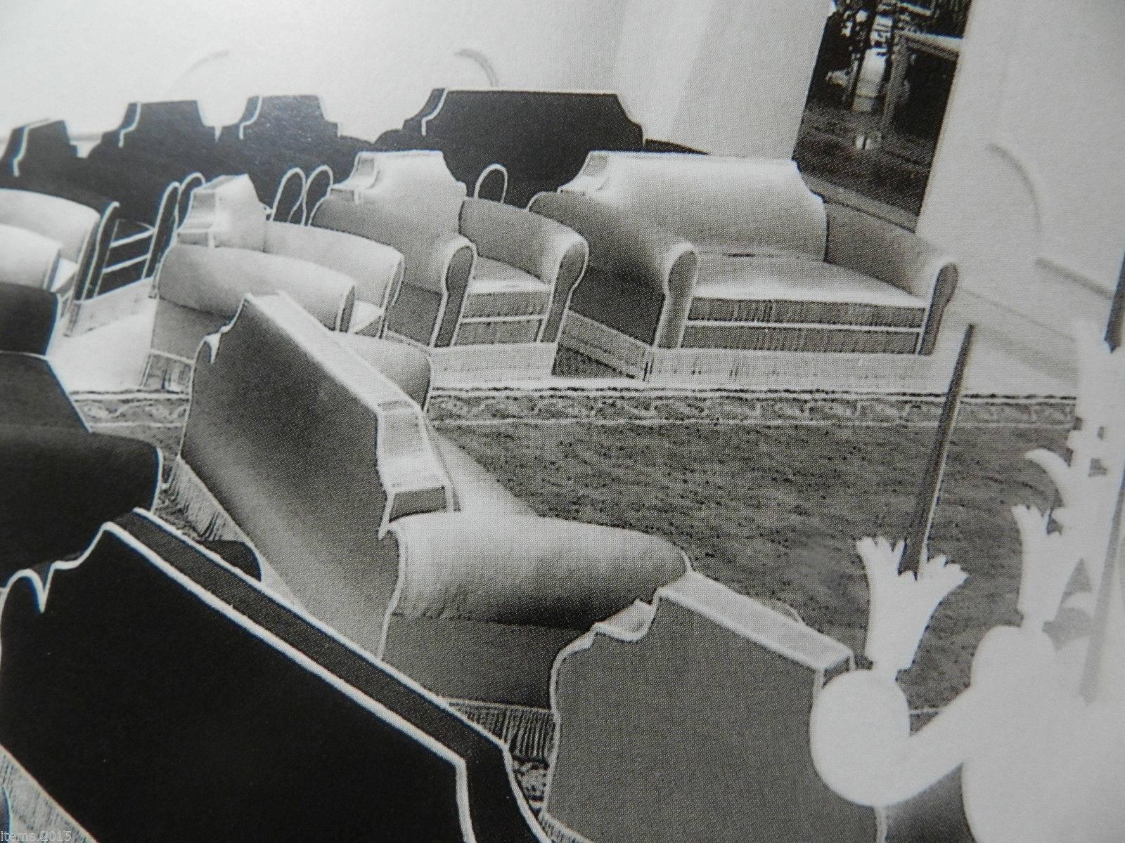 Andre Arbus (zugeschrieben) ein großes Sofa und zwei Sessel, um 1940 im Zustand „Relativ gut“ im Angebot in Saint-Ouen, FR