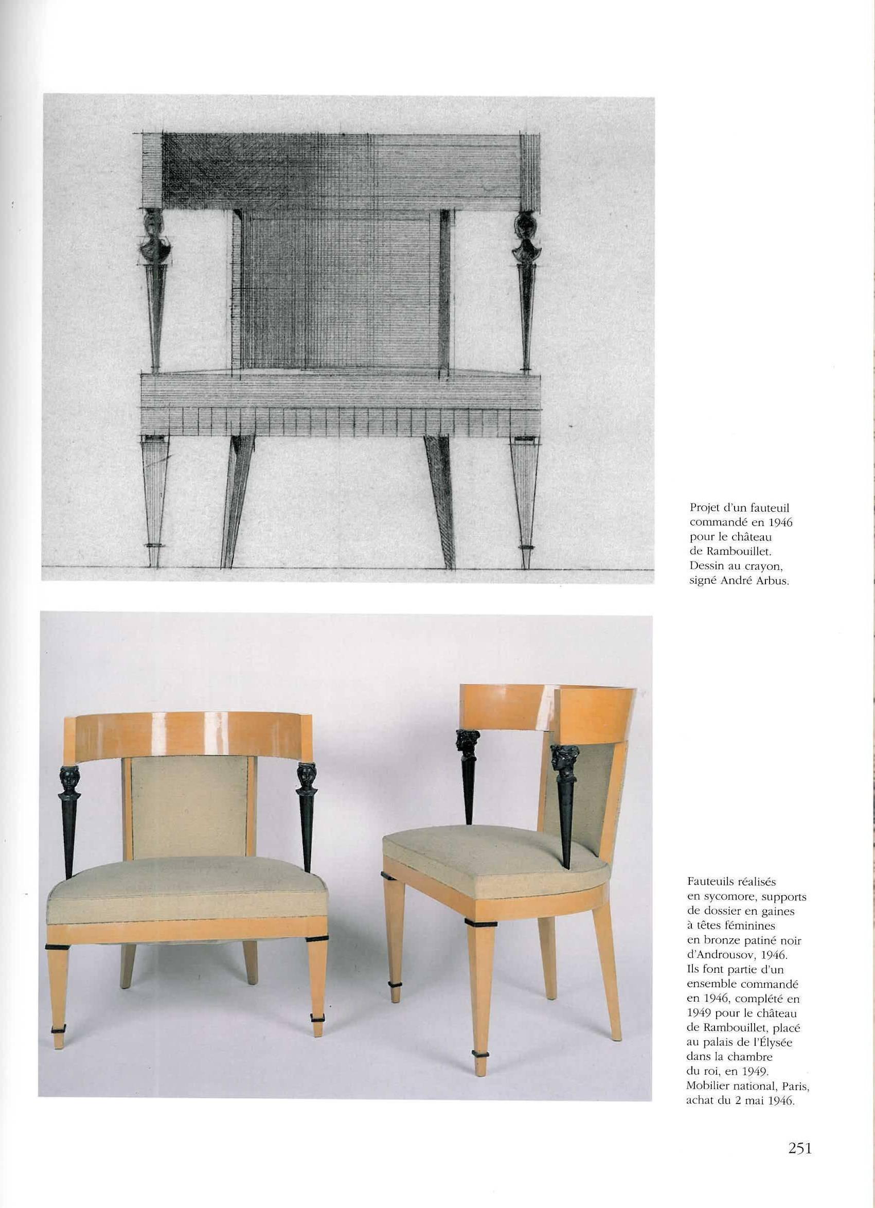 Andre Arbus: Architecte-Decorateur Des Annees 40 von Yvonne Brunhammer (Buch) (Papier) im Angebot