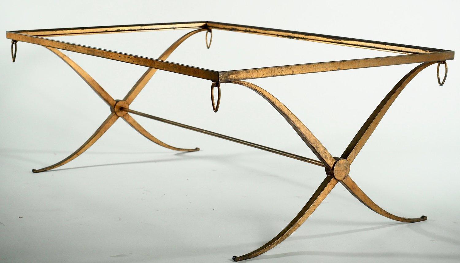French Andre Arbus, circa 1937 Large-Scale Coffee Table 