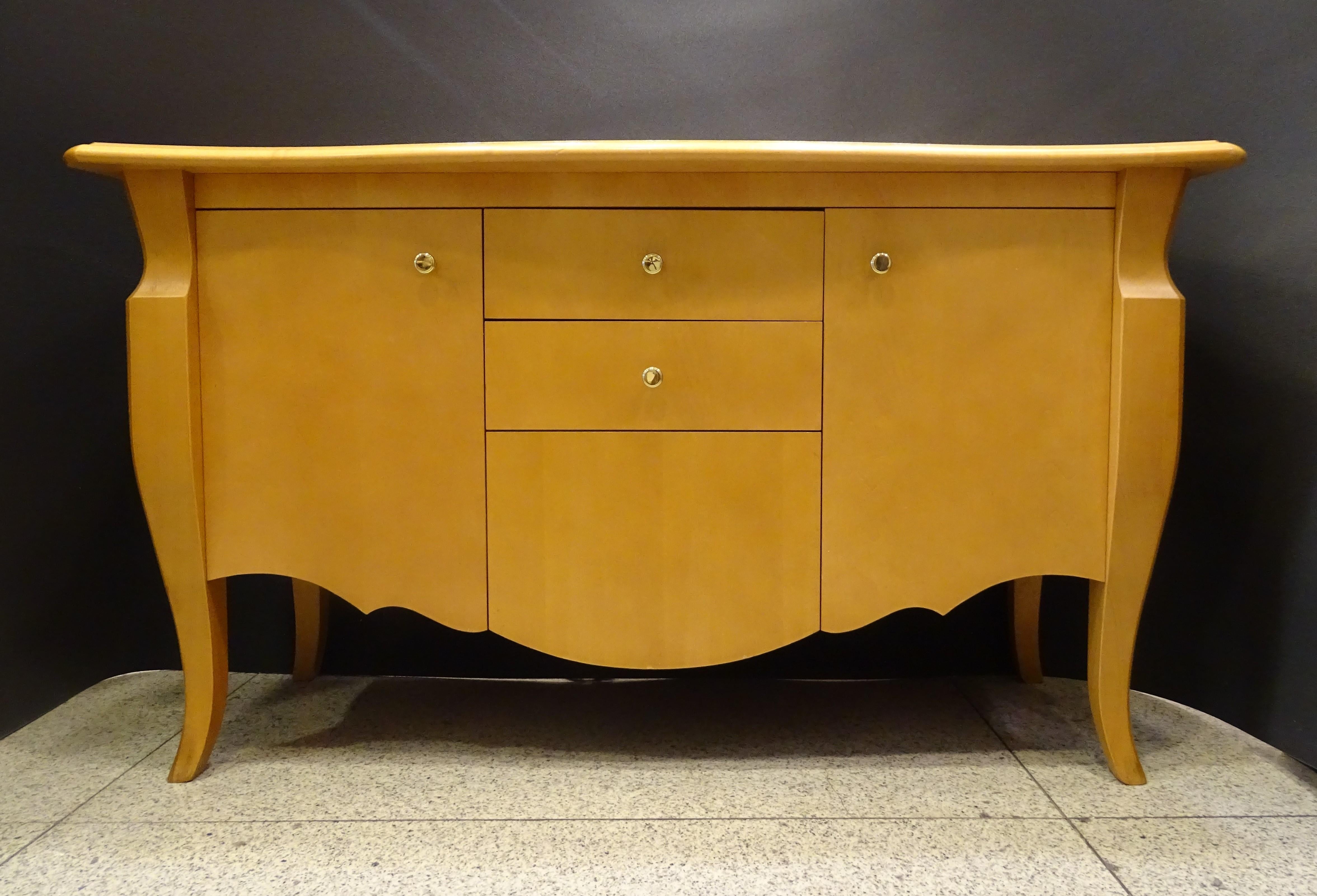 Mid-Century Modern André Arbus French 70s Cabinet, Chestofdrawers, Art Deco Style