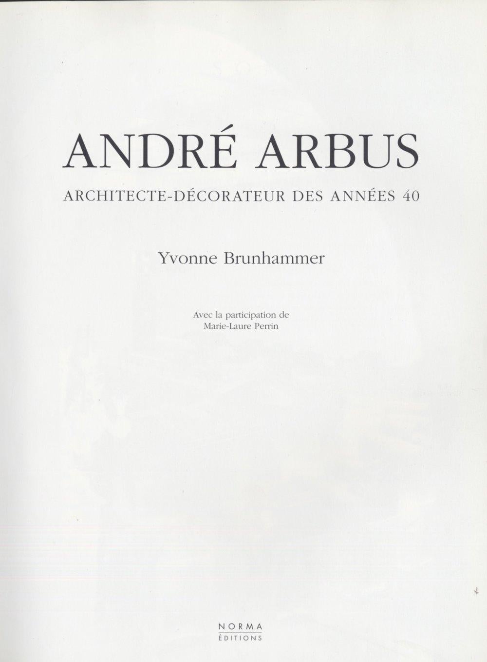 Französischer Art-Déco-Esstisch von Andre Arbus im Angebot 5