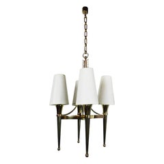 Andre Arbus Style 1940s Chandelier.2 chandeliers available. Price for one