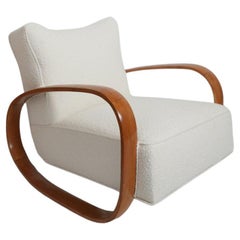 André Arbus style armchair, 1950s.