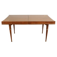 André Arbus-Style Mahogany Dining Table