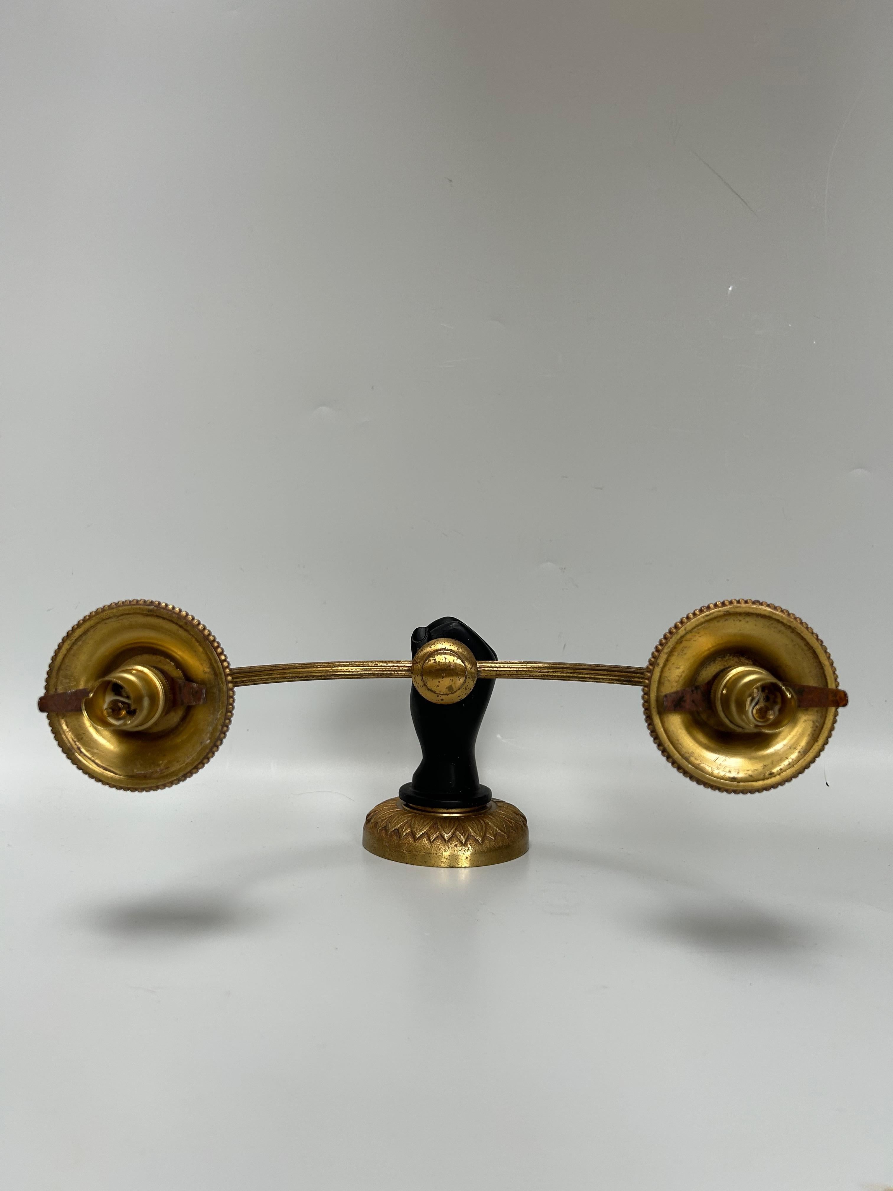 André Arbus Conjunto de 3 Apliques Dobles en venta 2