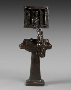 André Barelier, "Autoportrait à la Salle de Bain", 1981