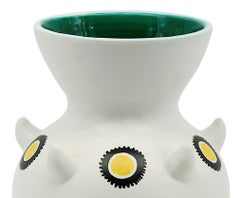 Andre Baud Vase aus der Jahrhundertmitte, Vallauris 1950er Jahre