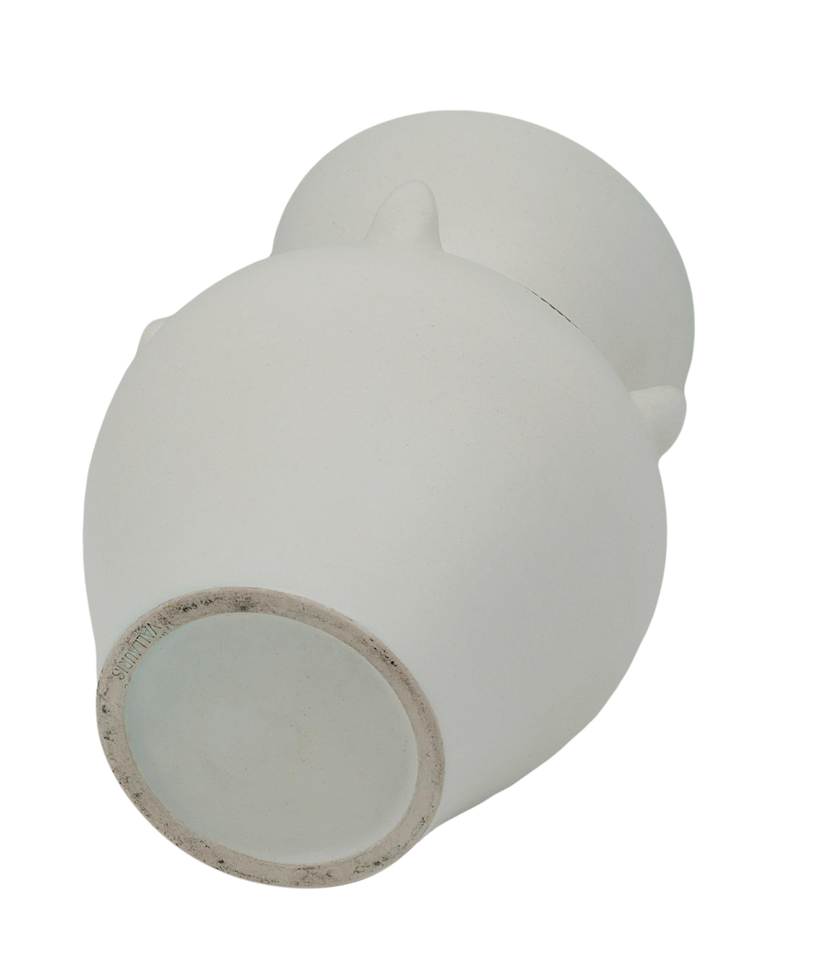 Andre Baud Vase aus der Jahrhundertmitte, Vallauris, 1950er Jahre (Französisch) im Angebot