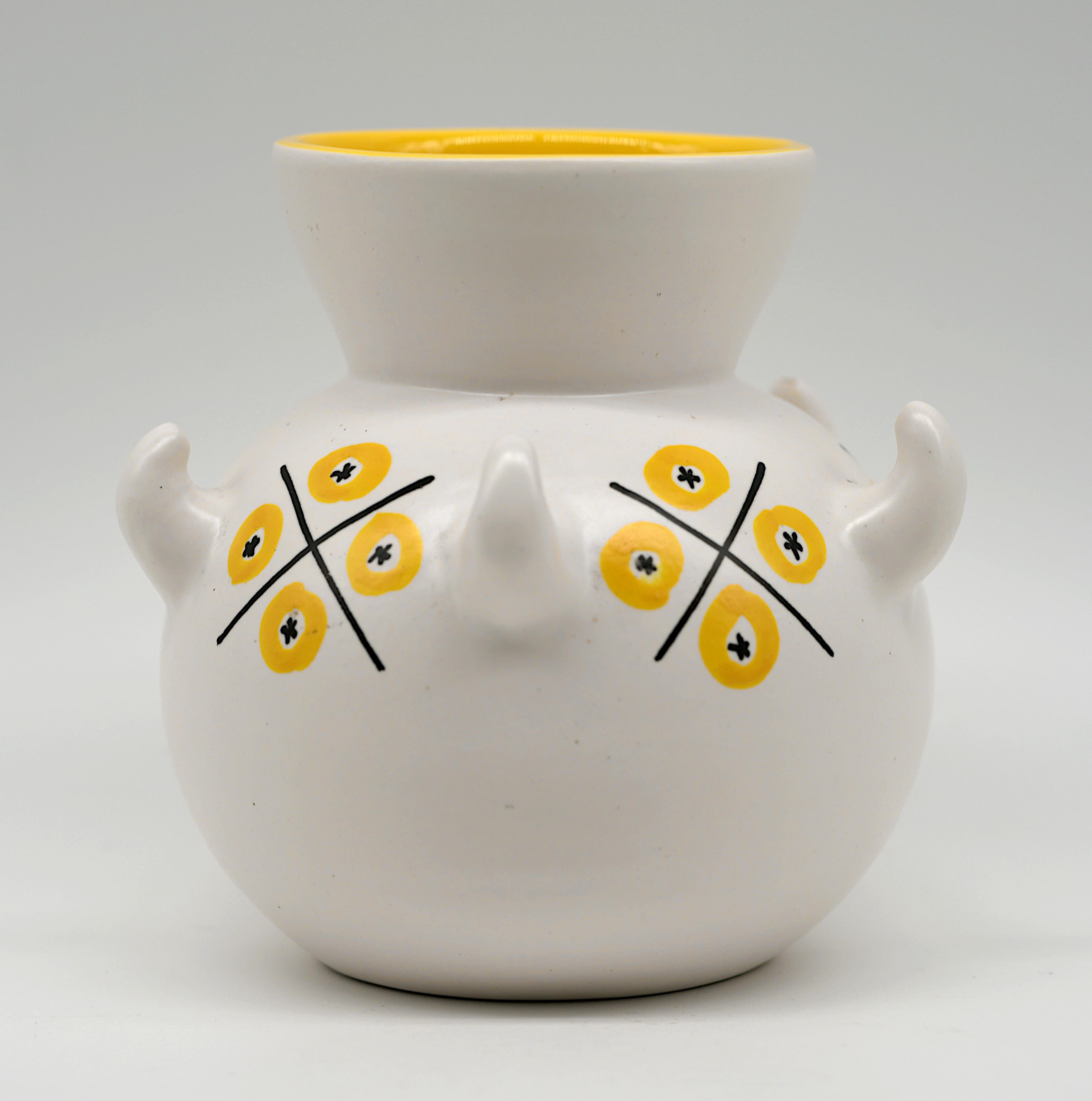 Ceramic Andre Baud Vase, Vallauris 1950s For Sale