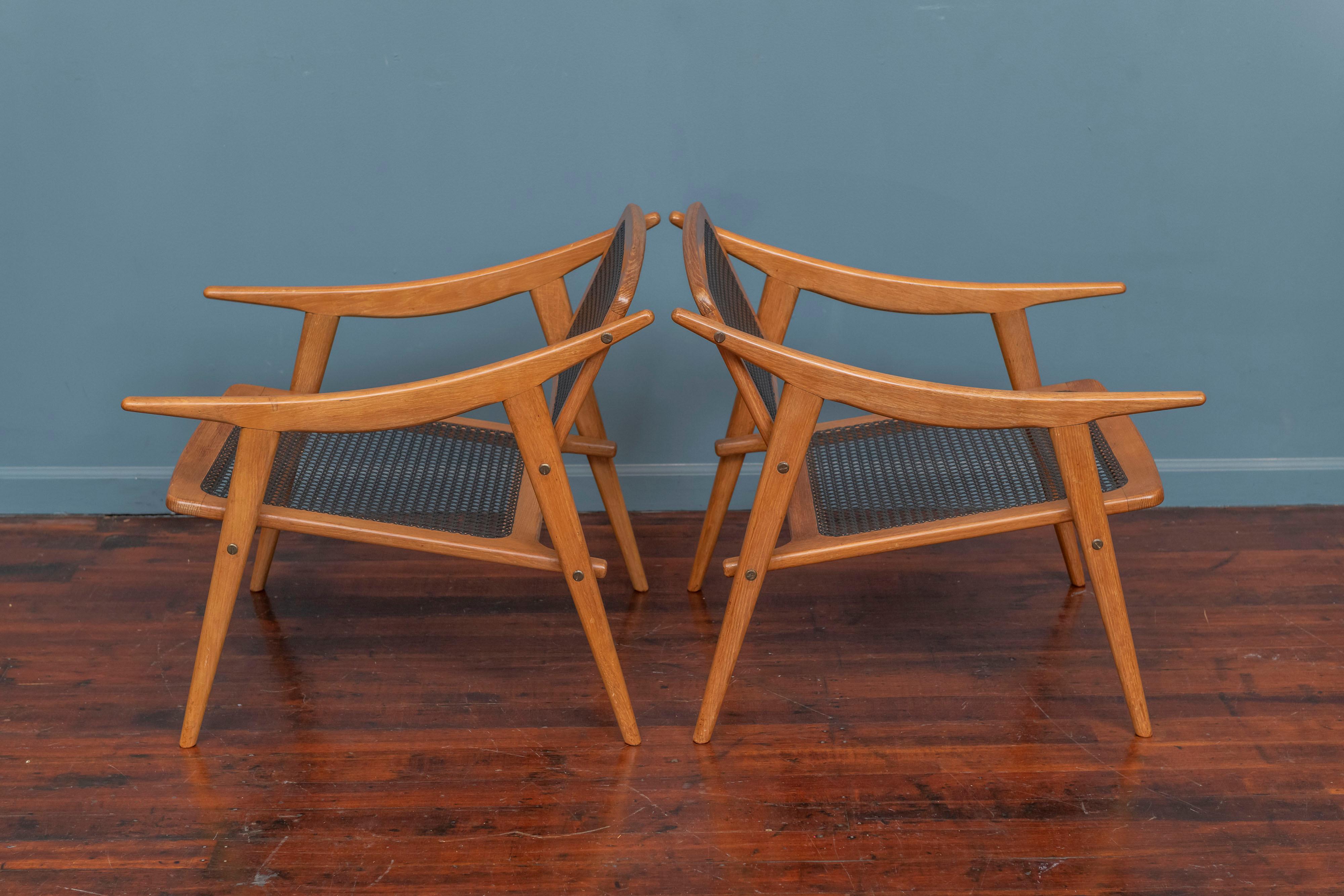 French Andre Baudoin Lounge Chair, France For Sale