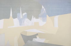 Andre Beaudin, Ville et paquebot, extrait de Vues de Paris, 1963