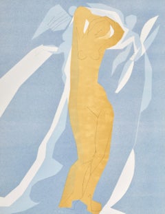 Nu de femme en jaune et bleu, Miradas sobre París, André Beaudin