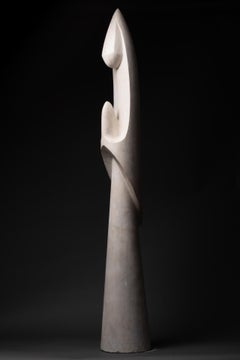 Andr BEZARD : « Vierge en prire », Pltre, vers 1970