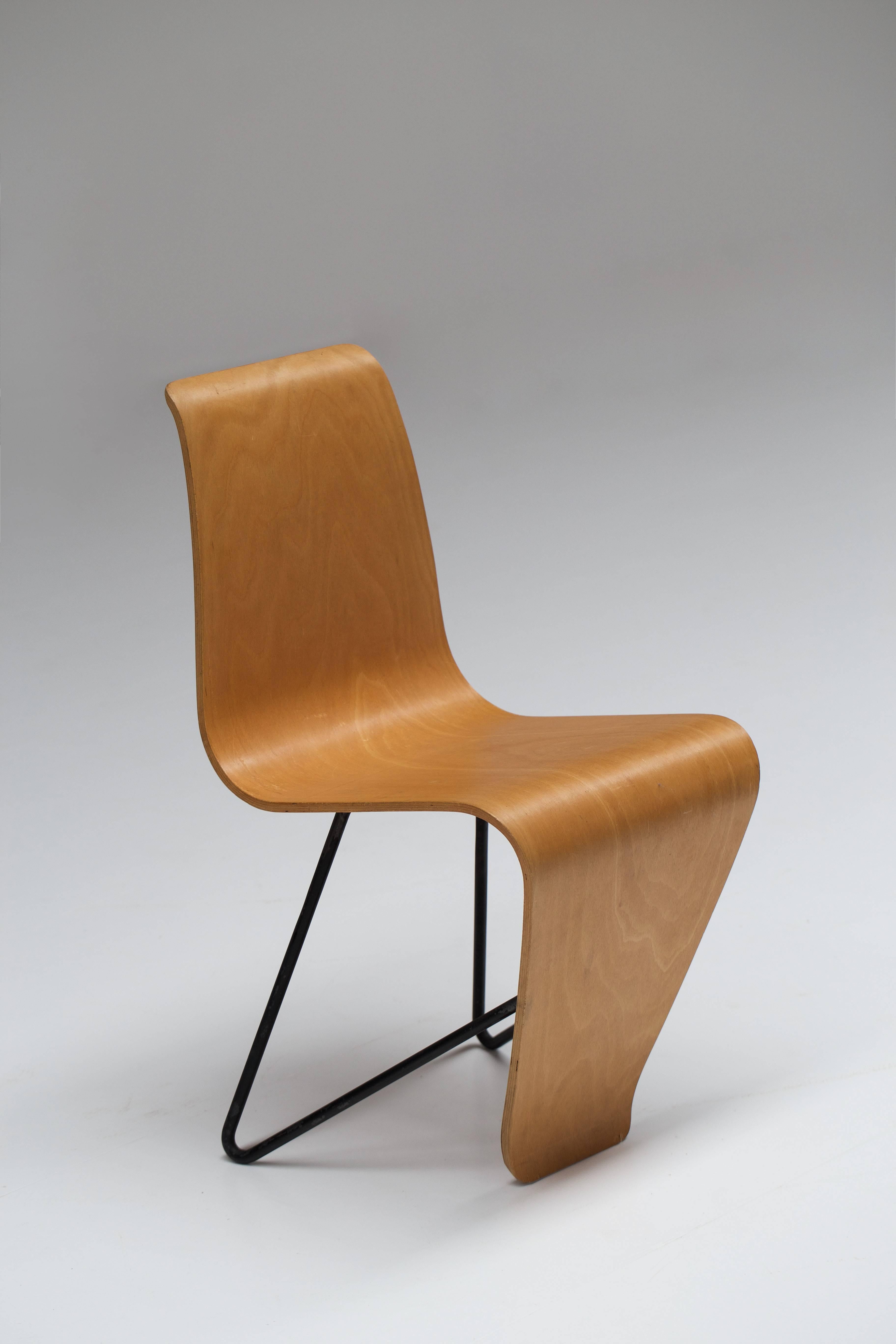 Mid-Century Modern André Bloc Rare 'Bellevue' Chair