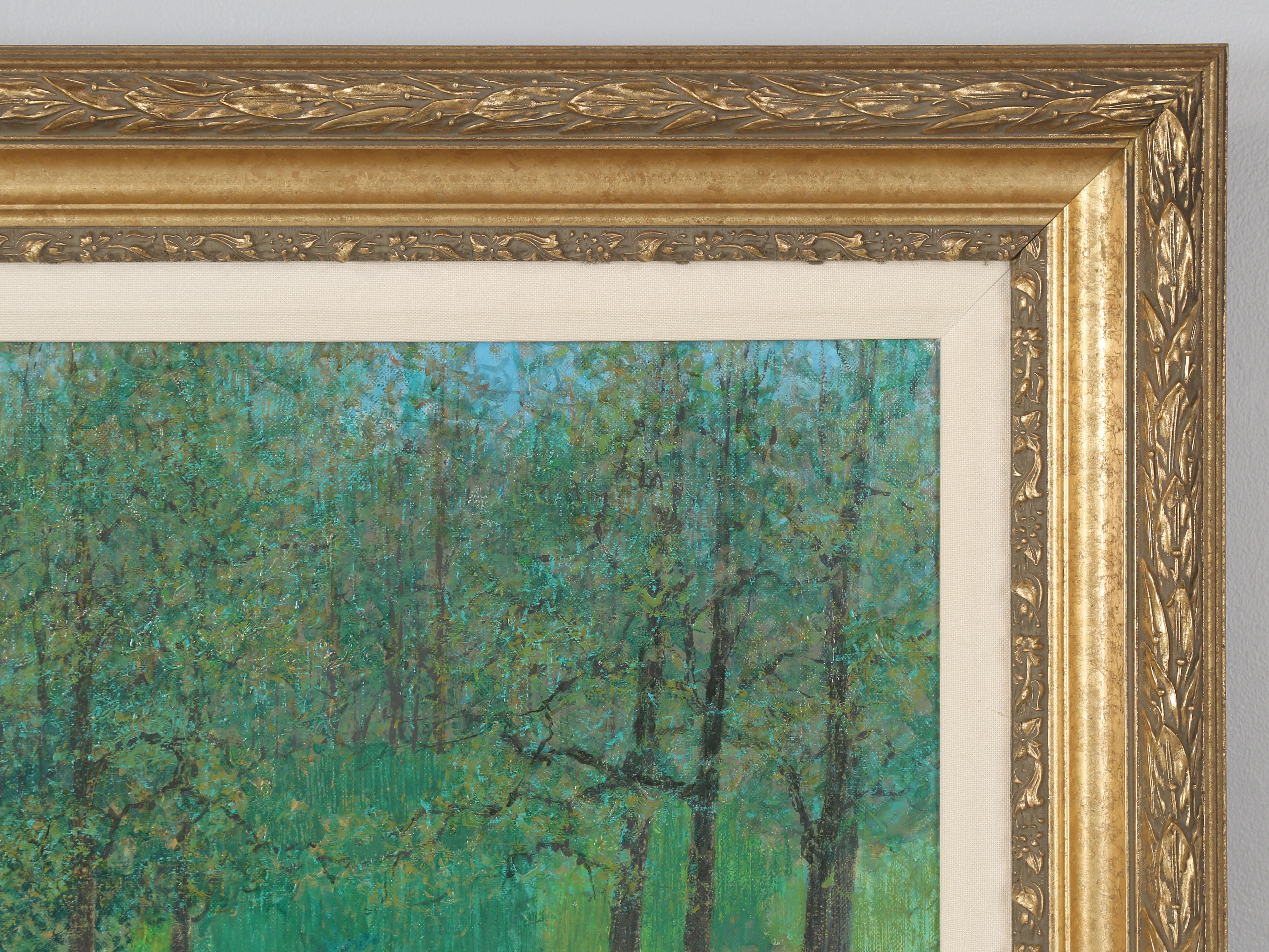 André Bourrié Gold Medal prestigeträchtiger Salon de la Marine & des Artiste Français (Leinwand) im Angebot