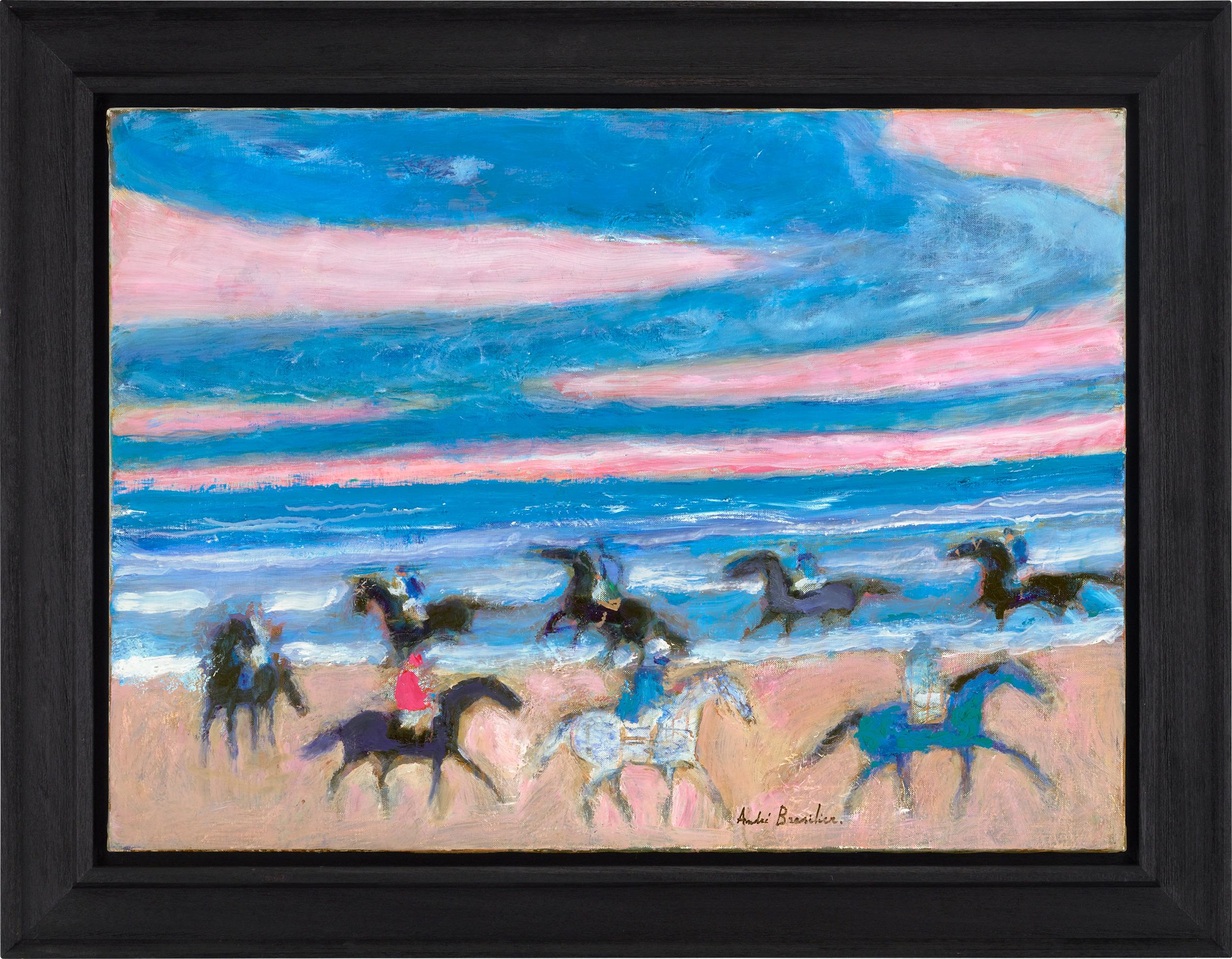 La ronde des cavaliers by André Brasilier For Sale 1