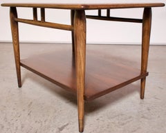 Andre Bus for Lane Acclaim Gunstock Walnut Side Table