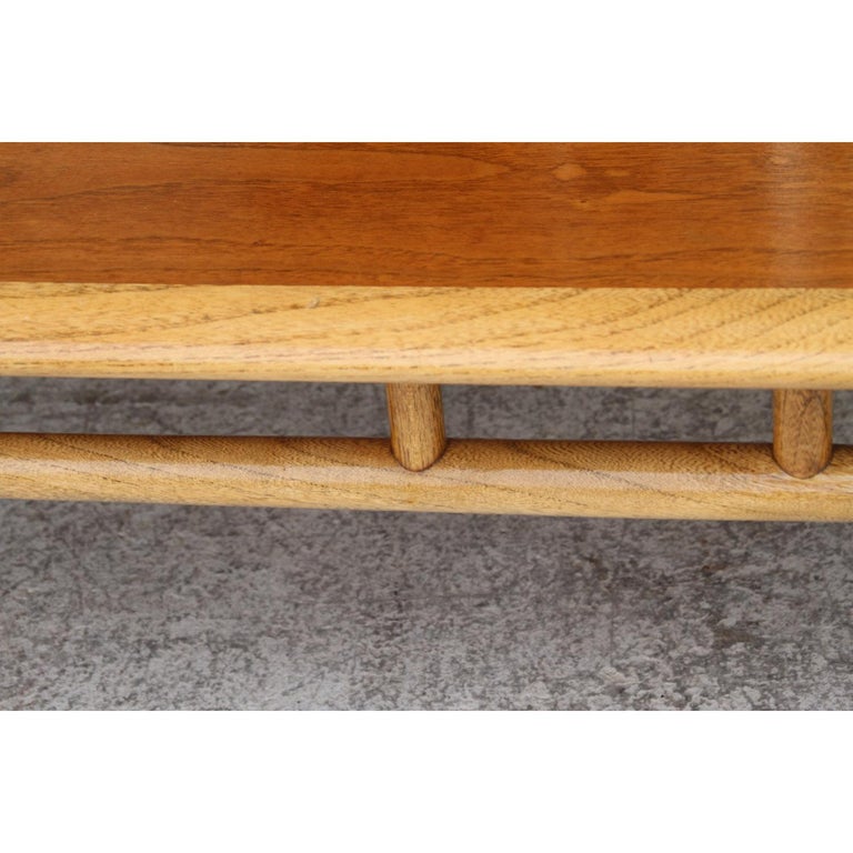 Andre Bus for Lane Acclaim Mid-Century Walnut Coffee Table For Sale 11