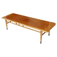 Andre Bus for Lane Acclaim Mid-Century Walnut Coffee Table
