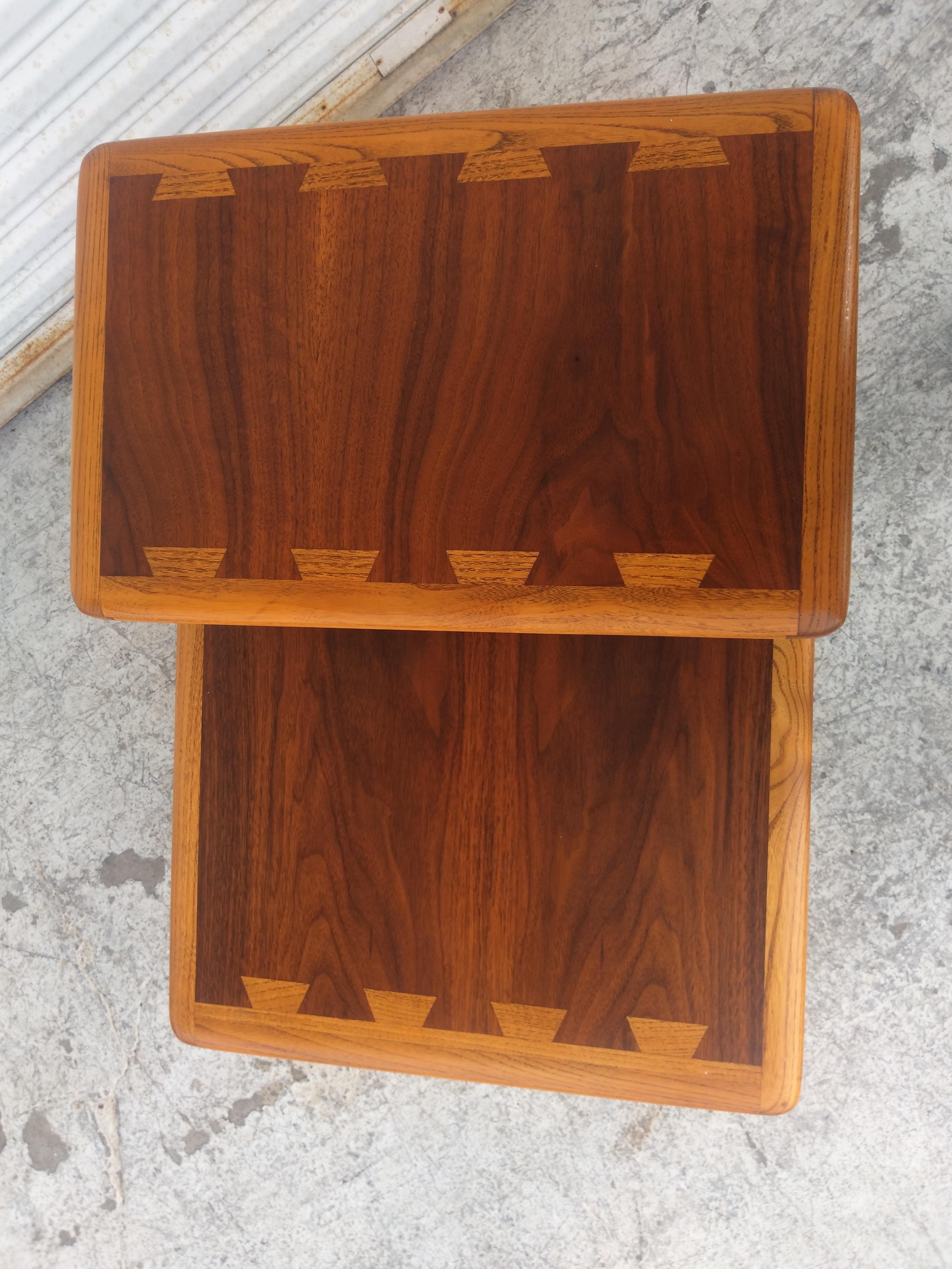 American Andre Bus Step End Table for Lane Acclaim Furniture For Sale