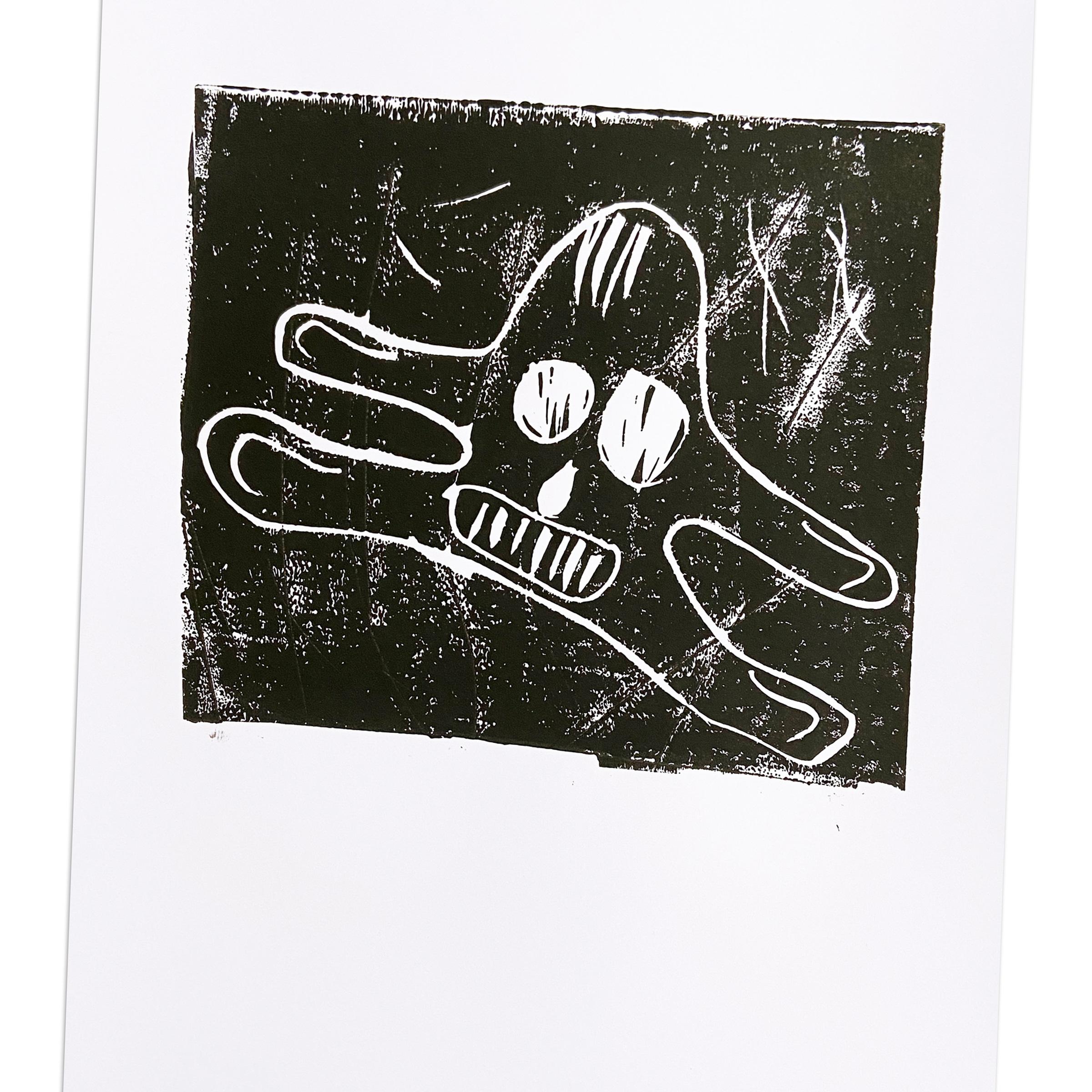 André Butzer, Senza titolo (Vagabondo) - Arte contemporanea, Pop Art, Stampa firmata in vendita 3