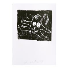 André Butzer, Untitled (Wanderer) - Contemporary Art, Pop Art, Signed Print