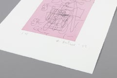 André Butzer, Dr. Pfeffer - Signierter Druck, Radierung, Abstrakt, Expressionismus