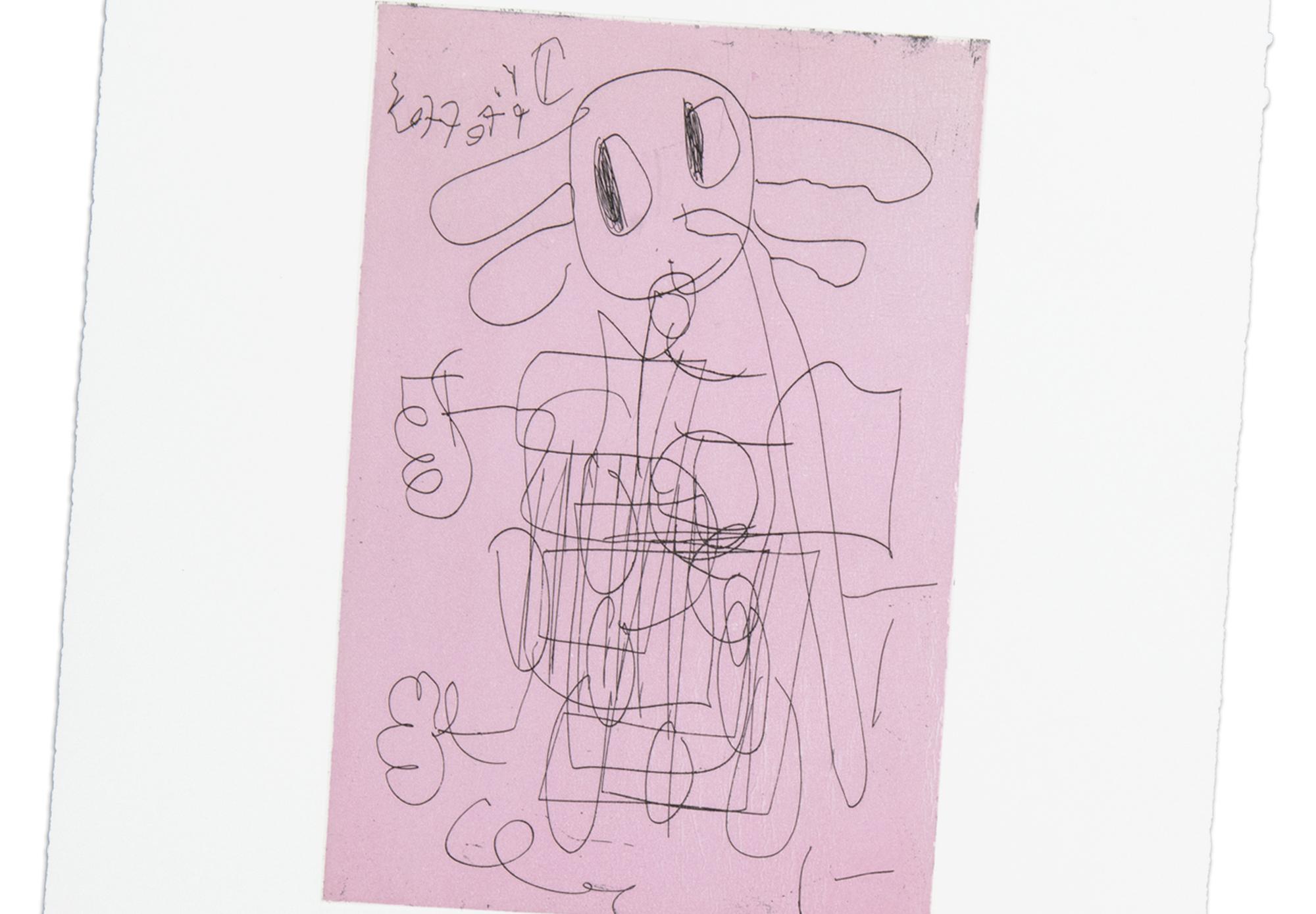 André Butzer, Dr. Pfeffer - Gravure signée, Eau-forte, Abstrait, Expressionnisme en vente 5